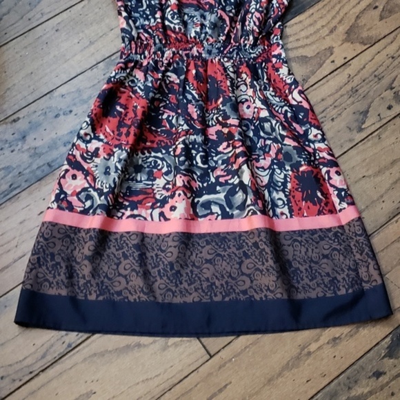 Forever 21 Floral Pattern Midi A Line Dress - Picture 5 of 8